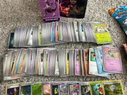 Nice 450+pc Pokemon Card Lot Incl Foils V EX Holos Rares C/UC 2020s-2025 Sets - Image 5