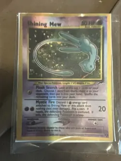 Pokemon Tcg Custom Shining Mew Handmade Card - Image 2