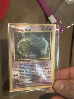 Pokemon Tcg Custom Shining Mew Handmade Card - Image 3