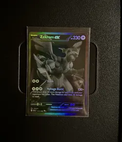 Pokemon Black Bolt Zekrom EX TCG Card 172/86 - Image 1