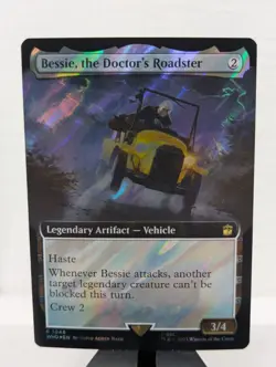 Bessie, the Doctor's Roadster (Extended Art Surge 1046) FOIL Doctor Who - NM - Image 1