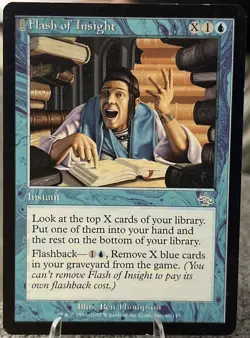 Flash of Insight 40/143 Judgment - Magic: The Gathering TCG - LP - Image 1
