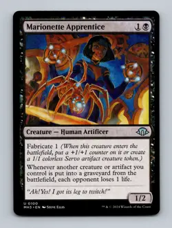 Marionette Apprentice Modern Horizons 3 Non-Foil MTG NM - Image 1