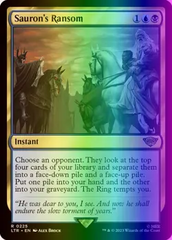 Sauron's Ransom (225/915) The Lord of the Rings Tales of Middle-earth LP FOIL - Image 1