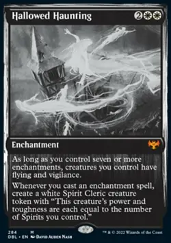 MTG Magic the Gathering Hallowed Haunting (284/633) Innistrad Double Feature LP - Image 1