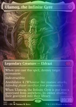 MTG Ulamog, the Infinite Gyre (337/686) Double Masters 2022 LP FOIL - Image 1