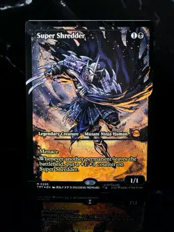 MTG Super Shredder (Showcase) Foil x1 #0285 - TMNT - Image 1