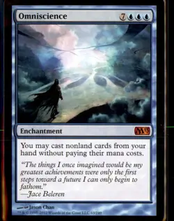 Magic 2013 (M13) #63 Omniscience - Image 1