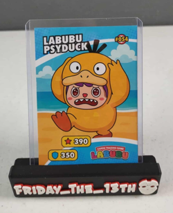 Labubu Psyduck Pokemon Labubu Cards Trading Game Card - Image 1