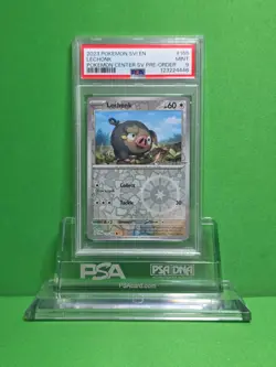 POKEMON 2023 POKEMON CENTER LECHONK PREORDER 155 PSA 9 - Image 1