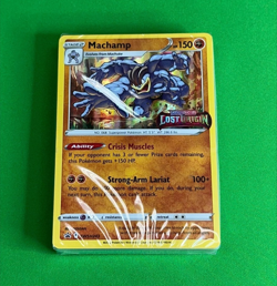 MACHAMP SWSH243 LOST ORIGIN POKEMON (PROMO PRERELEASE DECK SEALED, NM) - Image 1
