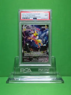POKEMON 2021 PREMIUM COLLTECION JOLTEON VMAX FA SWSH 184 PSA 9 - Image 1