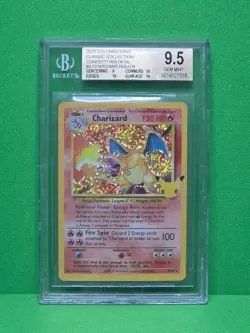 POKEMON 2021 CELEBRATIONS CHARIZARD COFETTI HOLOFOIL 4 BGS 9.5 - Image 1