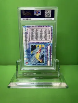 2000 TOPPS POKEMON THE MOVIE 2000 63 THE TITANS AWAKEN FOIL PSA 9 - Image 2