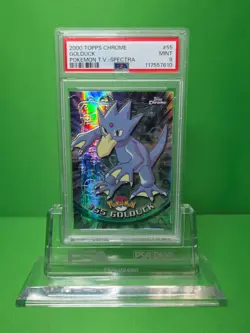 POKEMON 2000 TOPPS CHROME GOLDUCK SPECTRA 55 PSA 9 - Image 1
