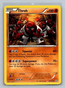 Throh 68/124 Uncommon Dragons Exalted Pokemon Near Mint - Image 1