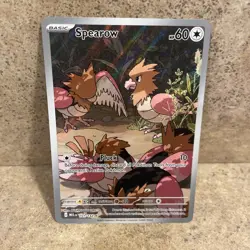 Spearow 151/132 Me01: Mega Evolution Illustration Rare Holo - Pokemon 2025 - NM - Image 2