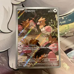 Spearow 151/132 Me01: Mega Evolution Illustration Rare Holo - Pokemon 2025 - NM - Image 3