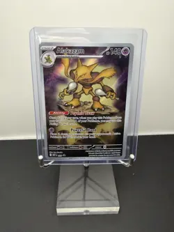 Pokemon TCG Alakazam EX Promo 009 Mega Evolution - Image 1