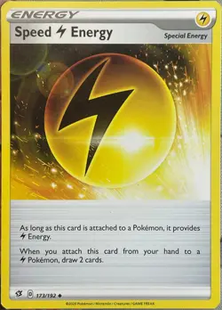 Speed Lightning Energy - 172/192 - Rebel Clash Pokemon 2020 - Image 1