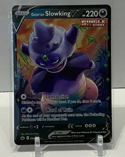 Pokemon - Chilling Reign - Galarian Slowking V 99/198 NM - Image 1