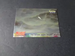 1999 Topps Pokemon the First Movie Future Looks Bright Silver Foil #41 Blue Logo - Image 1
