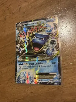 Pokemon TCG M Blastoise EX Ultra Rare Holo Generations 18/83 Mega - Image 1
