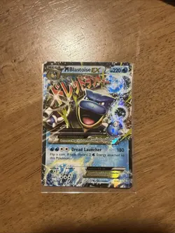 Pokemon TCG M Blastoise EX Ultra Rare Holo Generations 18/83 Mega - Image 3