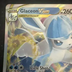 Glaceon VSTAR SWSH197 SWSH: Sword & Shield Black Star Promo Pokemon Card NM - Image 2