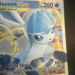 Glaceon VSTAR SWSH197 SWSH: Sword & Shield Black Star Promo Pokemon Card NM - Image 3