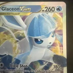 Glaceon VSTAR SWSH197 SWSH: Sword & Shield Black Star Promo Pokemon Card NM - Image 4