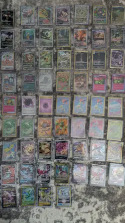Pokemon TCG Card Lot of 60 Illustration Rare, Full Art, and More - Image 1