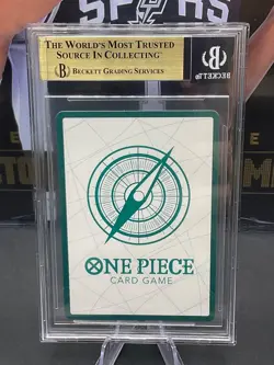 2024 One Piece Monkey D Luffy DON!! Card The Best Premium Booster BGS 9.5 GEM MT - Image 2