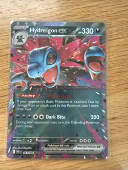 Pokemon TCG Hydreigon EX Card 067/086 White Flare Double Rare - Image 1