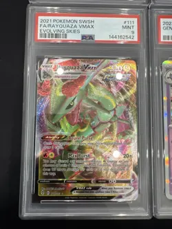 lot of 4 GRADED pokemon Cards All PSA 9 Mint - Image 4