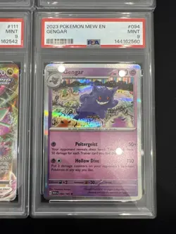 lot of 4 GRADED pokemon Cards All PSA 9 Mint - Image 5
