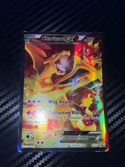 Charizard EX XY121 XY Holo Pokemon TCG Card Art - Image 1