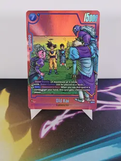 Old Kai (Dragon Ball Super Card Game Fusion World) FB02-063 Super Combo Manga - Image 1