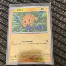 064/182 JOLTIK REVERSE HOLO PARADOX RIFT POKEMON CARD - Image 1
