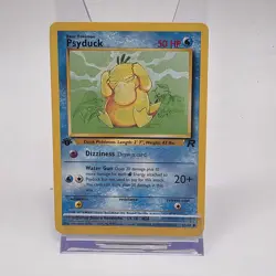 Pokemon Psyduck 1st Edition 65/82 Team Rocket Set WOTC Vintage Card 1999-2000 - Image 1