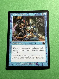 **Rhystic Study** ~Prophecy~ MTG: Magic the Gathering- Near Mint (NM) - Image 1