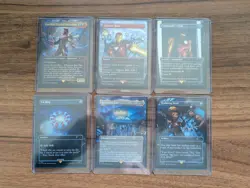 MTG Marvel Secret Lair x Iron Man Rainbow Foil with Groot - Image 1