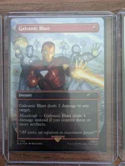 MTG Marvel Secret Lair x Iron Man Rainbow Foil with Groot - Image 3