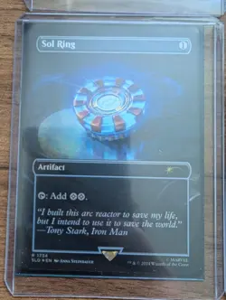 MTG Marvel Secret Lair x Iron Man Rainbow Foil with Groot - Image 5