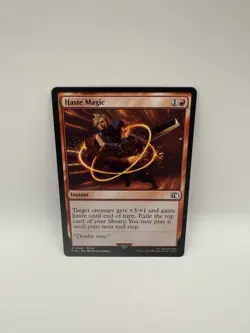 1x Haste Magic - Foil NM Eng MTG - Final Fantasy - Image 1