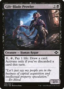 Gilt-Blade Prowler - Modern Horizons 2 MH2- MTG - LP Magic - 86 C - Image 1