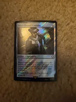 Silver Shroud Costume Surge FOIL Fallout NM MTG - Image 1
