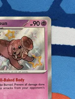 Dachsbun 161/091 - NM condition - Pokemon Scarlet Violet Paldean Fates Holo Card - Image 3