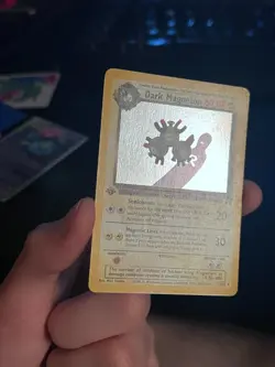 Dark Magneton 11/82 Team Rocket Holo Pokemon TCG Card Vintage - Image 5
