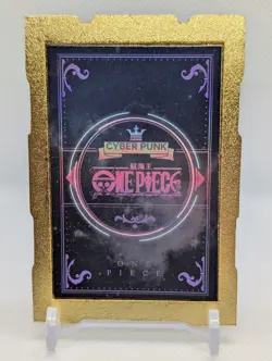 One Piece CCG Boa Hancock Cyber Punk Waifu Metal Thick Card ! - Image 2